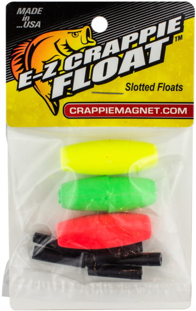 Leland Crappie Magnet EZ Crappie Float 1.50 in Green Red Yellow
