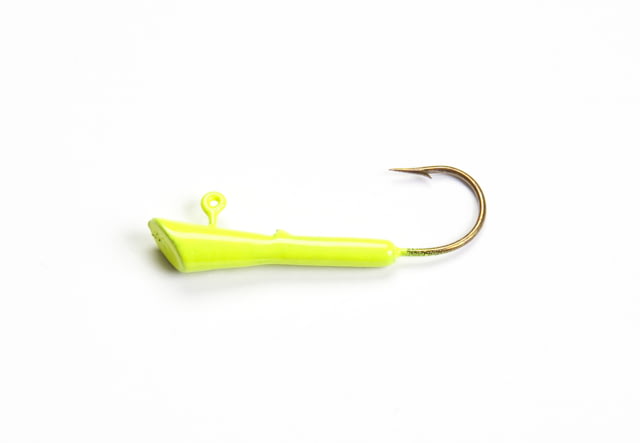 Leland Crappie Magnet Replacement Head 1/16 oz Chartreuse 5/Pack