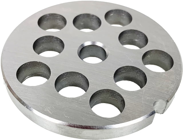 LEM Products #10/12 Grinder Plate - 1/2in Hole Size Stainless
