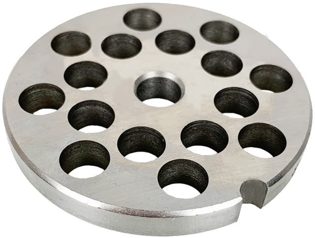 LEM Products #10/12 Grinder Plate - 3/8in Hole Size Salvinox SS