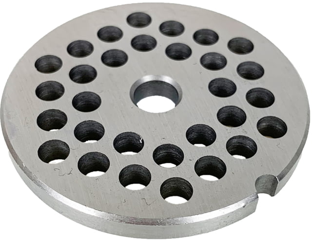LEM Products #8 Grinder Plate - 1/4in Hole Size Salvinox SS
