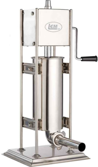 LEM Products Big Bite 10lb Vertical Stuffer w/2 Speeds Stainless Steel