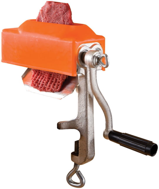 LEM Products Clamp On Meat Tenderizer Orange/Cast Iron