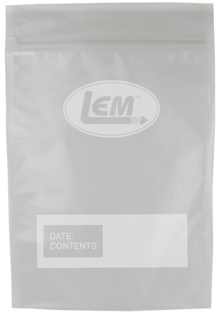 Lem Products LEM Products Gallon Zipper Top Vacuum Bags 11inx16in 100