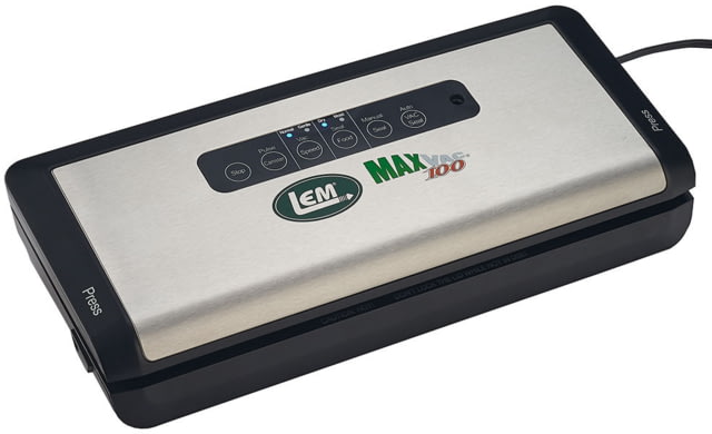 LEM Products MaxVac 100 Vacuum Sealer Stainless Top
