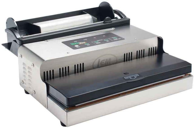 LEM Products Maxvac 1000 Vacuum Sealer w/ Bag Holder and Cutter Black/Stainless