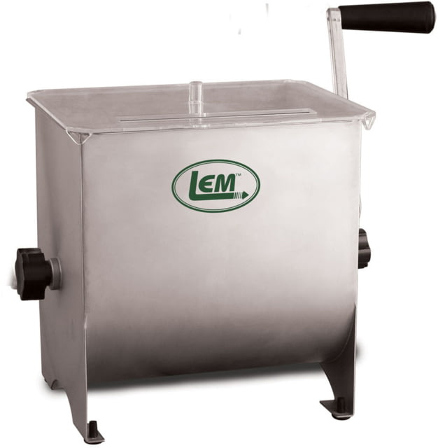 LEM Products Mighty Bite 20lb Manual Meat Mixer Stainless