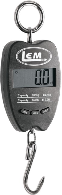 Lem Products LEM Products Scale 660Lb Digital Hanging 6in L x 3-3/4in W x 1-1/2in H