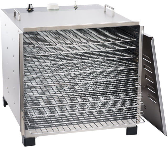 LEM Products Stainless Steel 10 Tray Dehydrator w/ timer Stainless