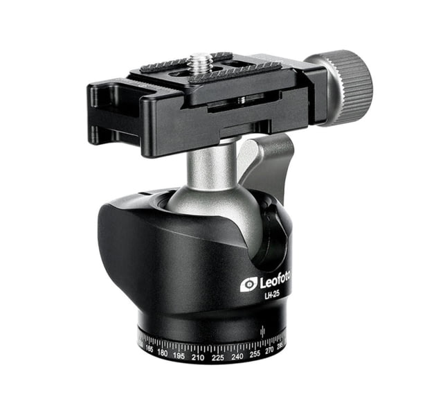 Leofoto  Mini Ball Head & QR Plate - Arca Compatible Black