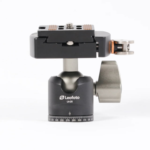 Leofoto  Mini Ball Head w/ LR-50 Lever-Release Clamp Arca Black