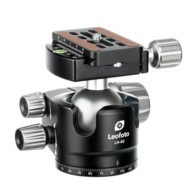 Leofoto Leofoto  Series Low Profile Ball Head & QR Plate Arca Black