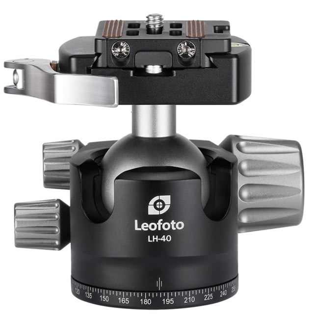 Leofoto  Ball Head w/ Lever Release Clamp Arca Black