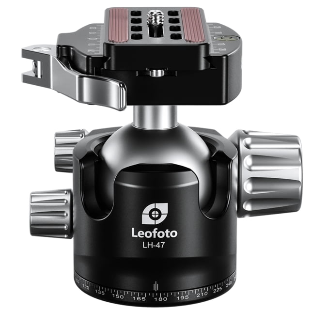 Leofoto  Ball Head w/ Lever Release Clamp Arca Black