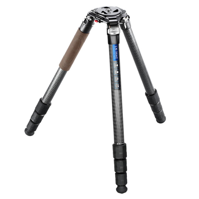 Leofoto  Heavy Duty Tripod w/ 75mm Video Bowl/Platform & Bag Black