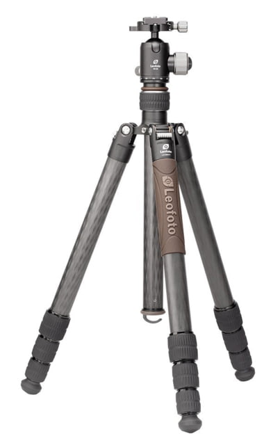 Leofoto LX-324CT/XB-38 Reversible Travel Tripod w/ Ball Head Black