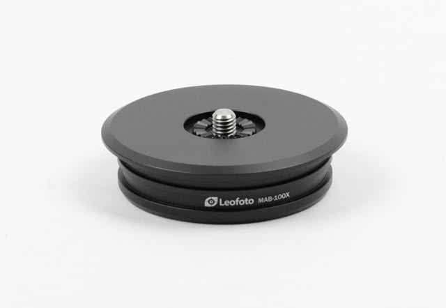Leofoto  Bowl Adapter - Heads X Version w/ 100mm Bowls Black