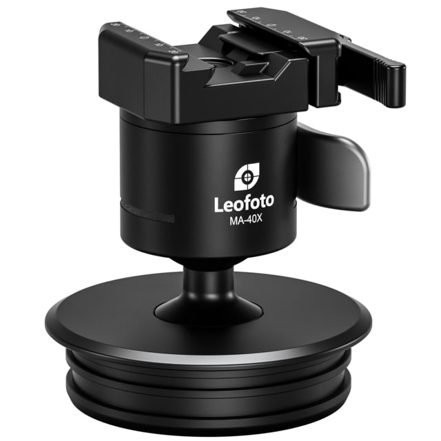 Leofoto  Outdoors Ball Head w/ 100mm Systematic Adapter Black