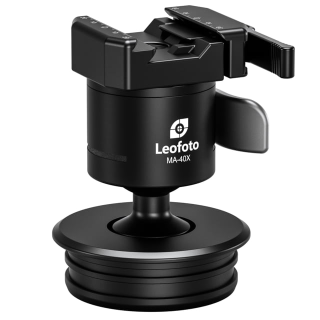 Leofoto  Outdoors Ball Head w/ 75mm Systematic Adapter Black