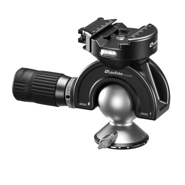 Leofoto  Lever-Release Hybrid Clamp Panning Dynamic Head /w Handlebar Control Arca/Picatinny Black