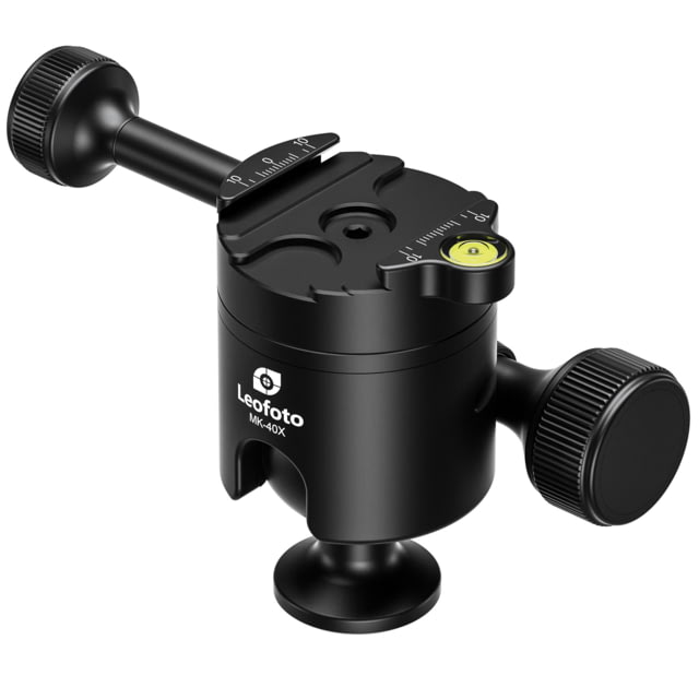 Leofoto  Outdoors Ball Head w/ Elongated Control Knob Arca Black