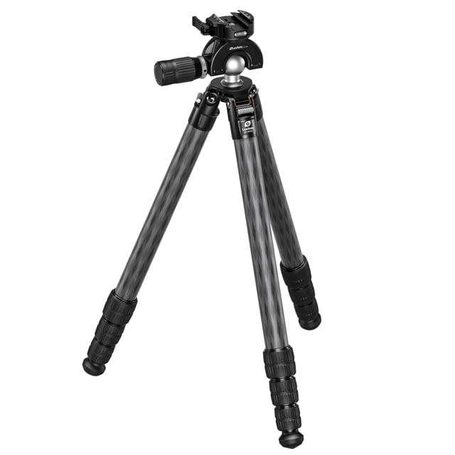 Leofoto SA-324CX/MH-X Outdoors Tripod w/ Dynamic Ball Head Set Black