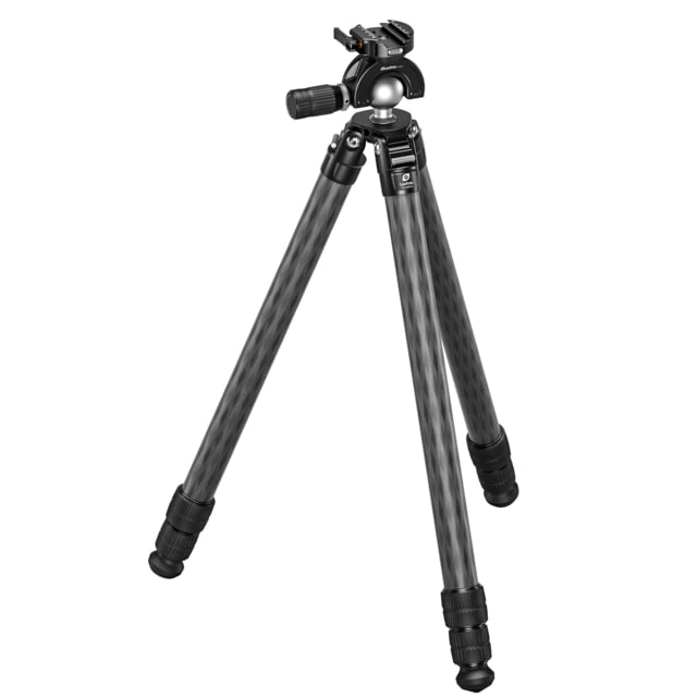 Leofoto SA-363CX/MH-X Outdoors Tripod w/ Dynamic Ball Head Set Black