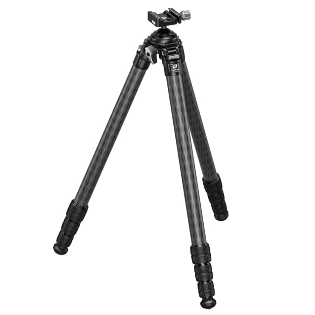 Leofoto  Long Outdoors Tripod w/ Integrated Knob-Control Ballhead Black