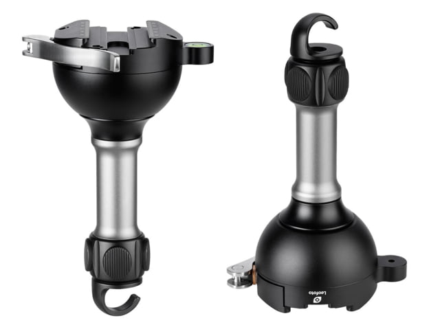 Leofoto  Leveling Base w/ Handle for 75mm Bowl Arca Black