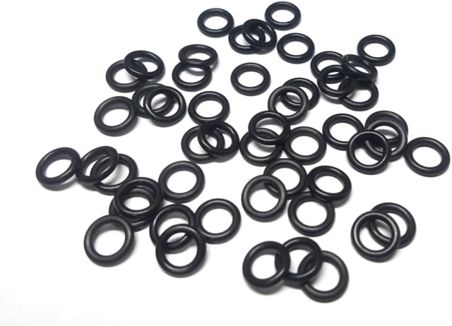Lethal Weapon Lure Co 50-pack of Replacement O-Rings black