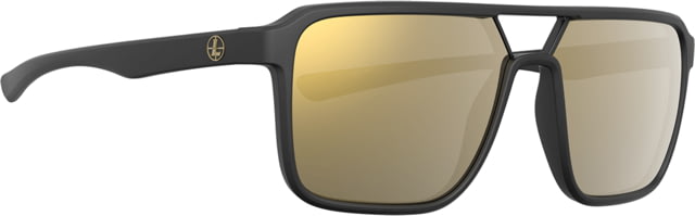 Leupold Bridger Sunglasses Matte Black Frame Bronze Mirror Lens