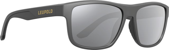 Leupold Katmai Sunglasses Dark Gray Frame Shadow Gray Flash Lens