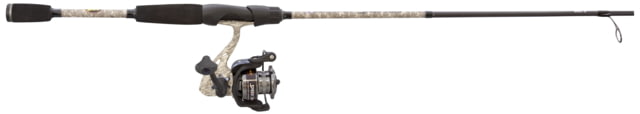 Lews American Hero Camo 300 Spinning Combo 6 ft 6 in Medium Fast 6.2:1 Ambidextrous 2 Pieces