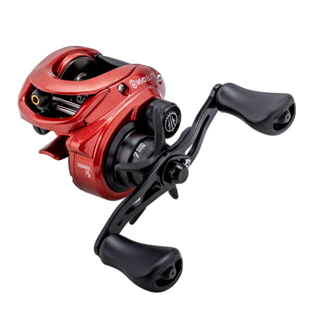 Lew's Lew's KVD Elite Baitcast Reel 8.3/1 Left Hand Red/Black