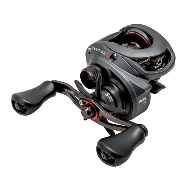 Lew's Lew's Speed Spool RX Baitcast Reel7.5/1 Right Hand Black/Red