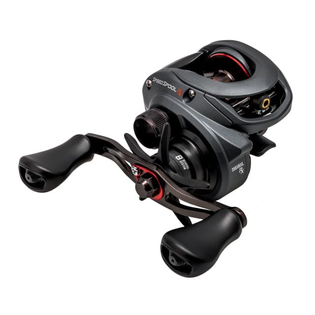 Lew's Lew's Speed Spool RX Baitcast Reel 6.8/1 Right Hand Black/Red