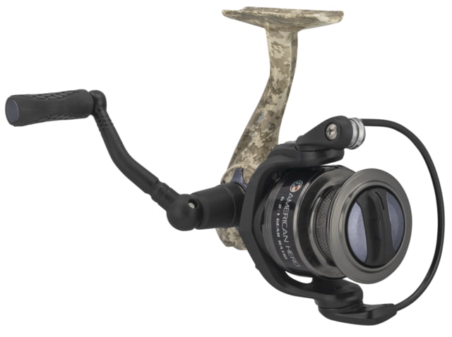 Lew's American Hero Camo Spinning Reel w/Clam Pack 300 6.2-1
