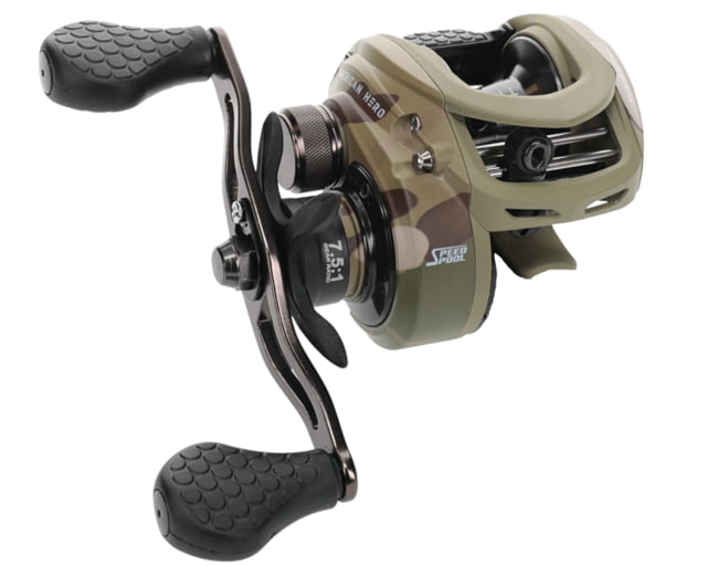 Lew's American Hero Tier 1 Baitcast Reel RH Retrieve 7.5-1 Ratio 9+1 Bearings