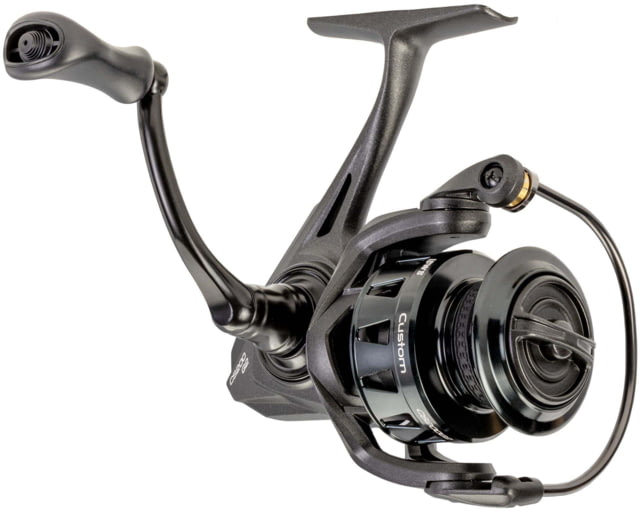 Lew's Custom 300 Spinning Reel SZ 300 Reel 9+1 Bearings 6.2-1 Ratio Aluminum Frame and Sideplate Screw-In Aluminum Handle Speed Gears Speed Lube