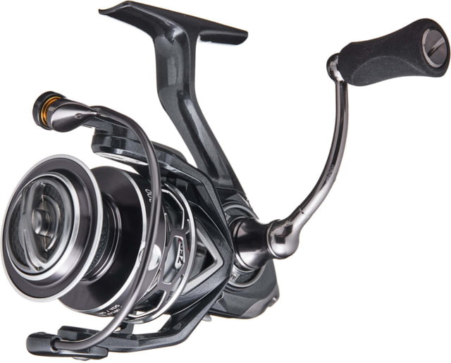 Lew's Custom Lite 100 Spinning Reel SZ 100 Reel 10+1 Bearings 5.6-1 Ratio Tanso Tech Frame Sideplate and Rotor Aluminum Speed Gears Hybrid Carbon Drag