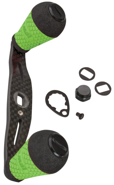 Lew's Custom Shop Carbon Handle Standard Round Chartreuse