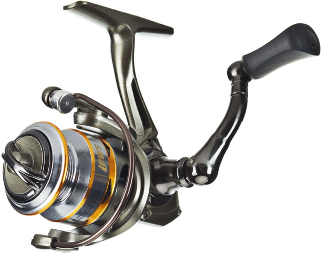 Lew's Laser Lite Spinning Reel SZ 75 Reel 6+1 Bearings 5.0-1 Ratio Graphite Frame and Sideplate Speed Lube Multi-Disc Drag Reversible Retrieve