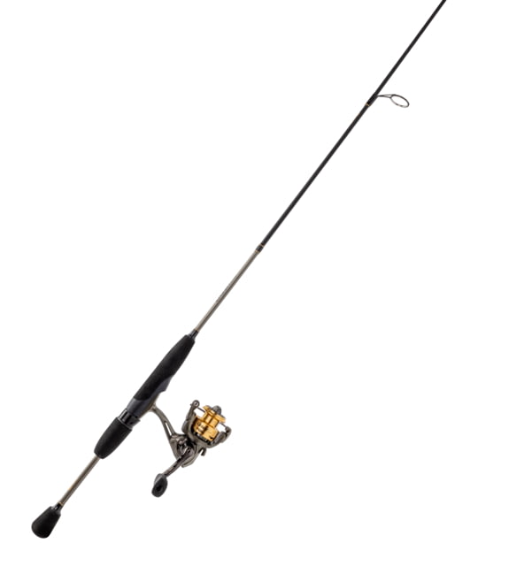 Lew's Laser Lite Spinning Reel and Rod Combo 6ft 6in 2-PC IM6 Rod w/ Ultra-Light and Fast SZ 100 Reel 3+1 Bearings 5.1-1 Ratio Metallic