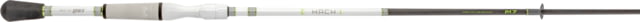 Lew's MACH 1 Spinning Rod 7ft 1-PC IM7 Graphite Rod w/ Light and Fast Winn Dri-Tac Split-Grip Graphite Skeletal Reel Seat White/Black/Green