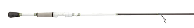 Lew's MACH 1 Spinning Rod 7ft 1-PC IM7 Graphite Rod w/ Medium and Fast Winn Dri-Tac Split-Grip Graphite Skeletal Reel Seat White/Black/Green
