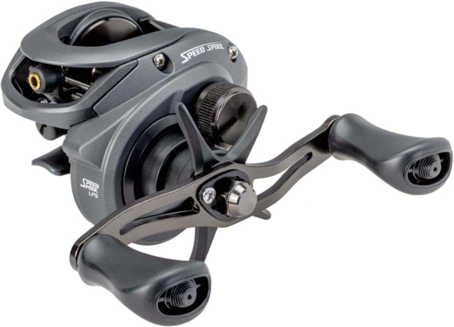 Lew's Speed Spool Baitcast Reel 9+1 Bearings 5.6-1 Ratio Aluminum Frame Graphite Sideplate MCS Braking System Speed Gears P2 Super Pinion Rulon Drag