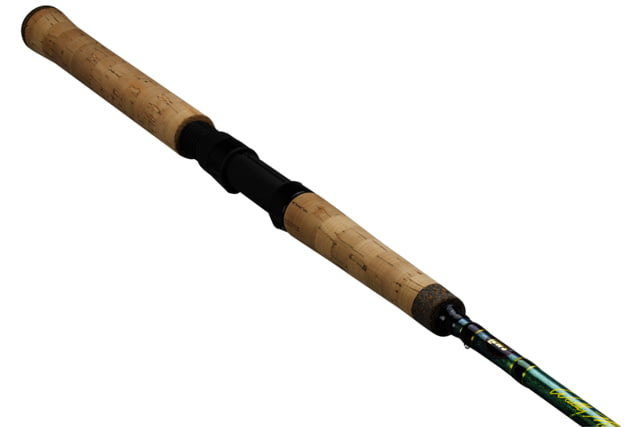 Lew's Wally Marshall Classic Signature Casting Rod 10ft 1-PC IM8 Graphite Rod Medium-Light Moderate Stainless Steel Guides Cork Split-Grip Black/Green