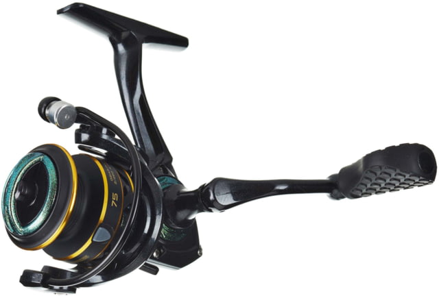 Lew's Wally Marshall Signature Series Spinning Reel SZ 75 Reel 5+1 Bearings 5.0-1 Ratio Graphite Frame and Rotor Interchangeable Retrieve Green/Gold