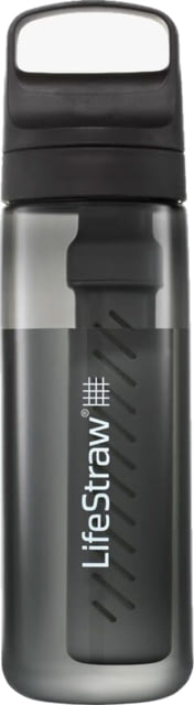 LifeStraw Go Series 22 Oz Water Bottle w/Filter Nordic Noir 22oz