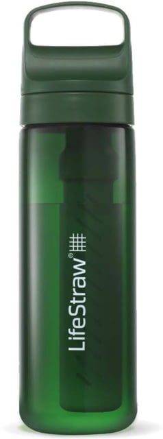 LifeStraw Go Series 22 Oz Water Bottle w/Filter Terrace Green 22oz